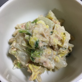 白菜ともやしのツナサラダ